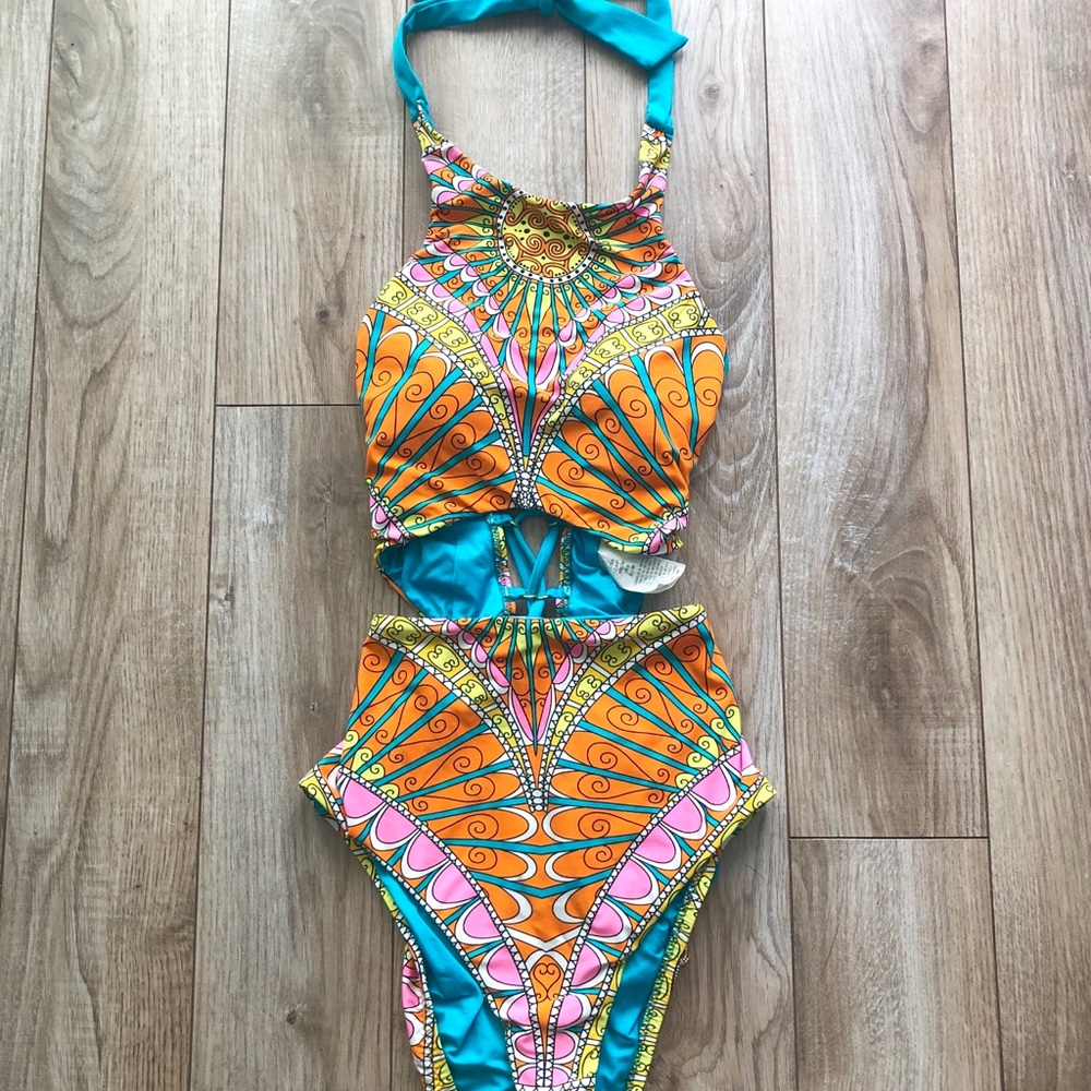 Trina Turk Capri 1-piece swimsuit - Size 4